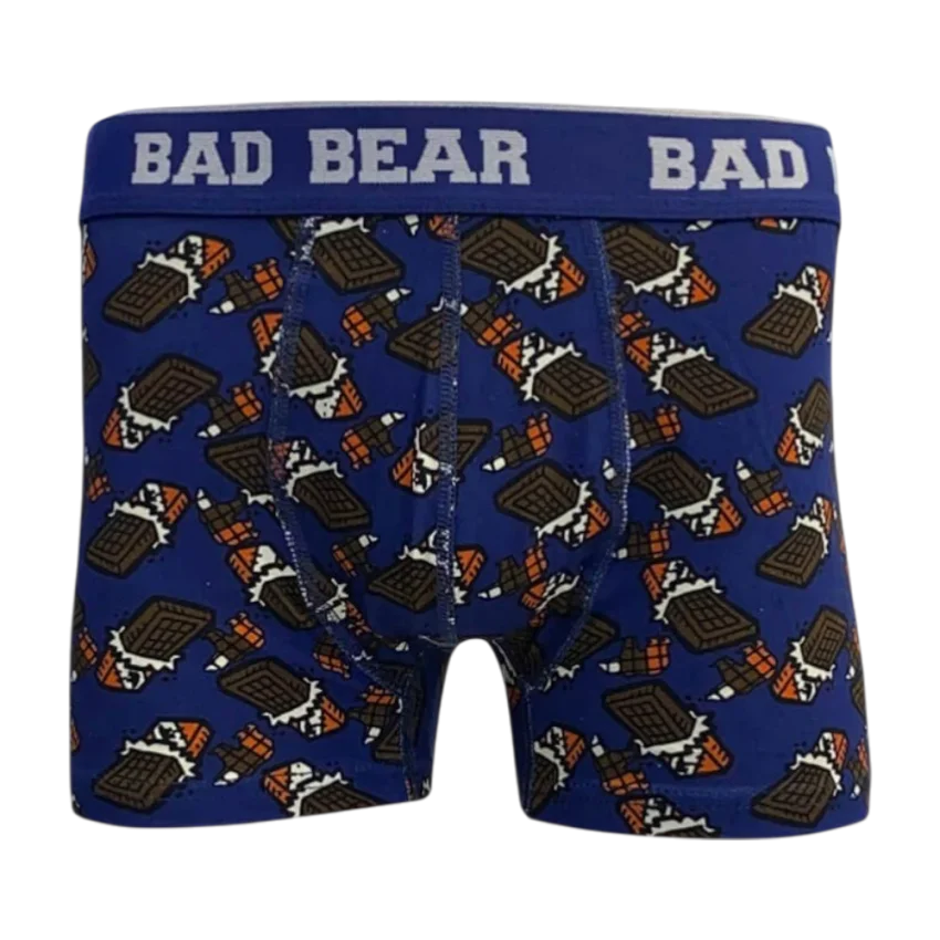 Bad Bear CHOCOLATE BOXER Lacivert Erkek Boxer 21.01.03.004-C07 - 1