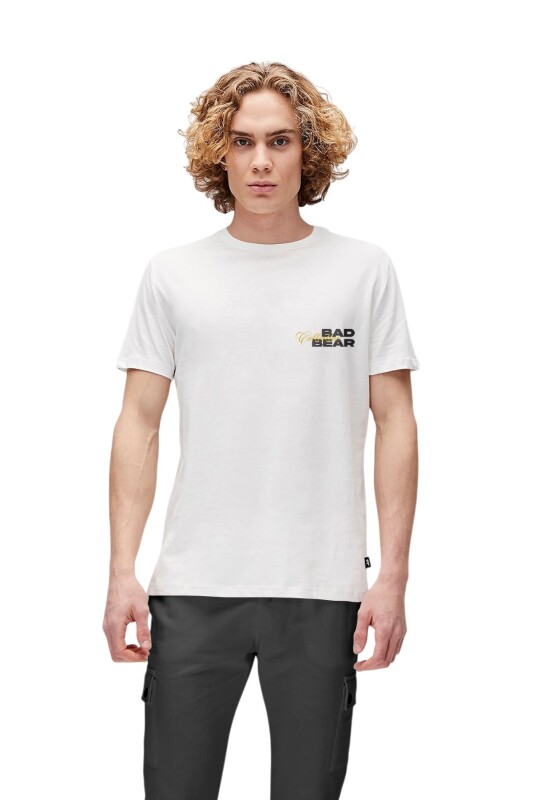 Bad Bear Collective Beyaz Erkek Tshirt - Bad Bear