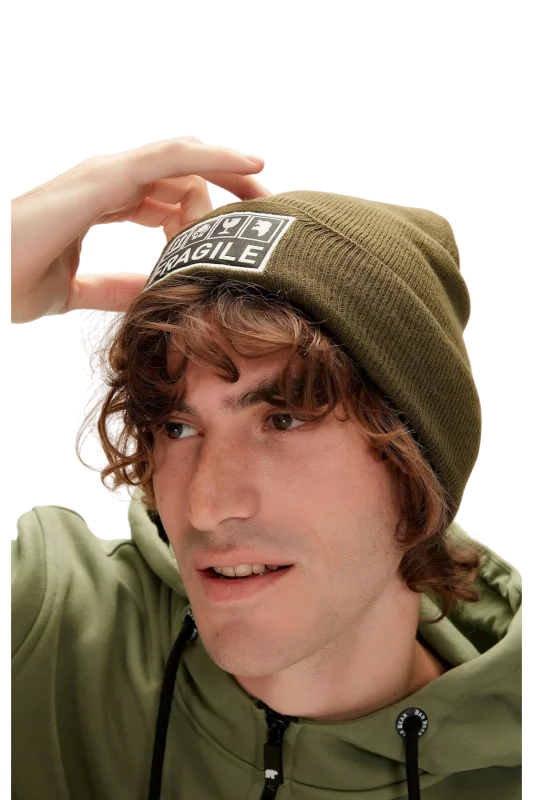 Bad Bear Fragile Beanie Haki Erkek Bere 