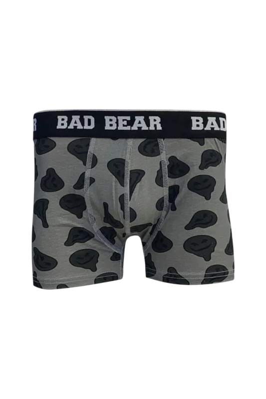 Bad Bear MELT BOXER Gri Erkek Boxer 