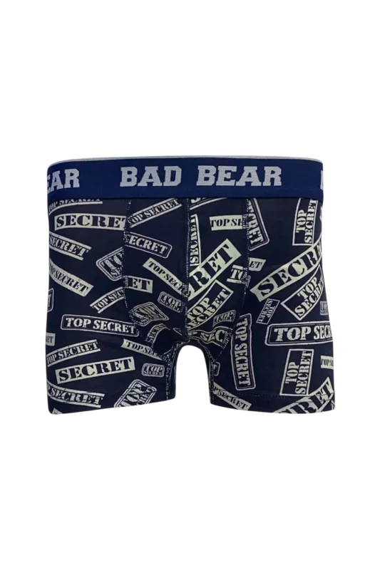 Bad Bear SECRET BOXER LACİVERT Erkek Boxer 
