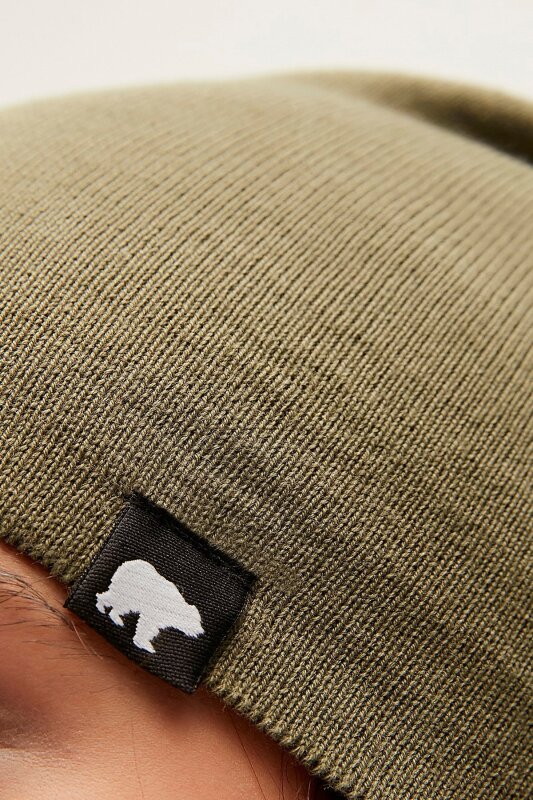 Bad Bear Simple II Beanie Unisex Haki Bere - Bad Bear (1)
