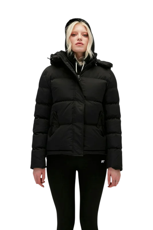 Bad Bear Tinkerbelle Puffer Siyah Kadın Mont 