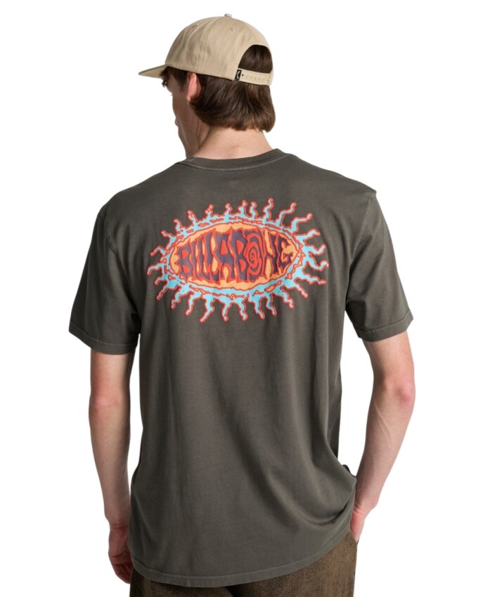 Billabong Burn Out WW SS Gri Erkek Tshirt - 2