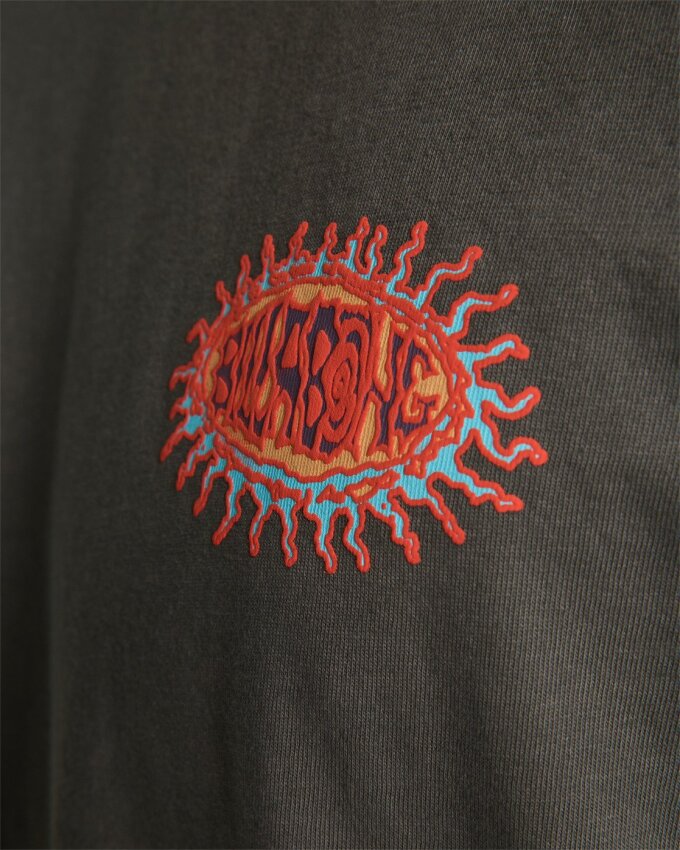 Billabong Burn Out WW SS Gri Erkek Tshirt - 5