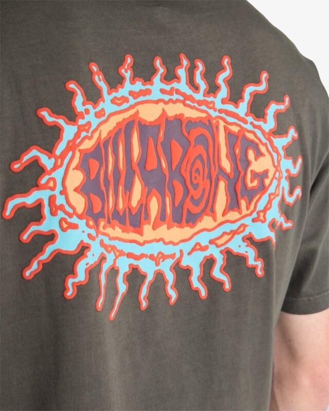 Billabong Burn Out WW SS Gri Erkek Tshirt - 6