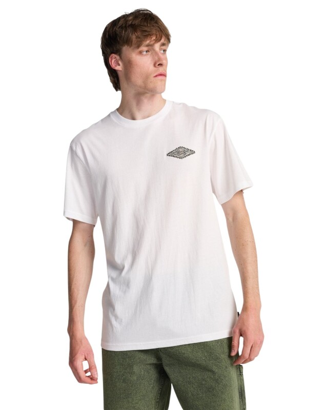 Billabong Crayon Wave SS Beyaz Erkek Tshirt - Billabong