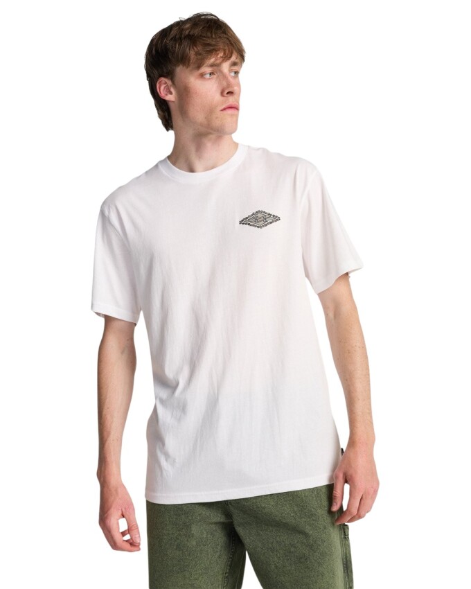 Billabong Crayon Wave SS Beyaz Erkek Tshirt - 1