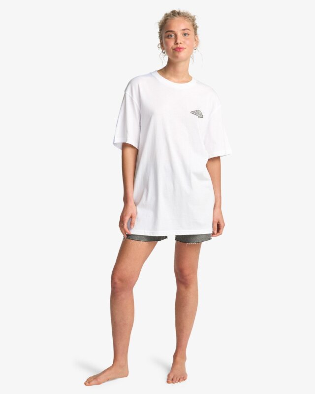Billabong Crayon Wave SS Beyaz Erkek Tshirt - 4