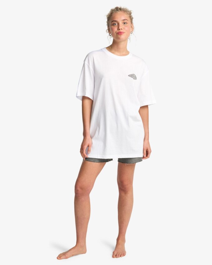 Billabong Crayon Wave SS Beyaz Erkek Tshirt - 4