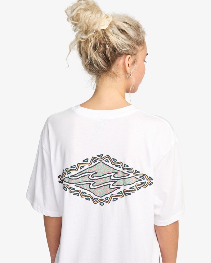 Billabong Crayon Wave SS Beyaz Erkek Tshirt - 6