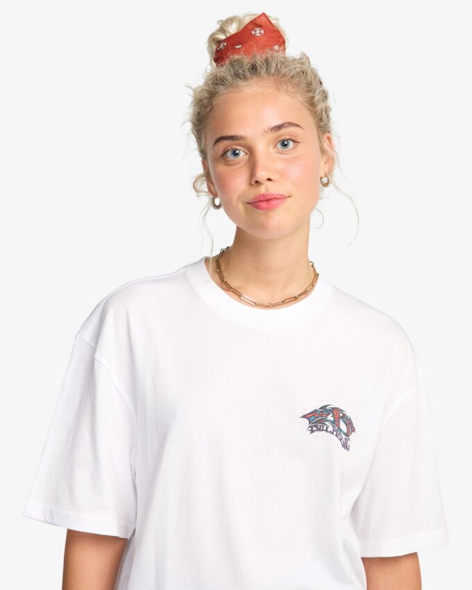 Billabong RE Issue SS Beyaz Erkek Tshirt - 5