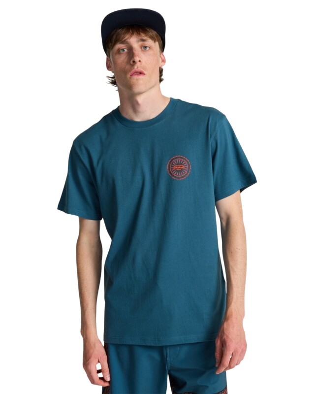 Billabong RE Issue SS Mavi Erkek Tshirt - Billabong