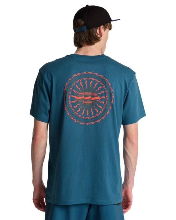 Billabong RE Issue SS Mavi Erkek Tshirt - 2