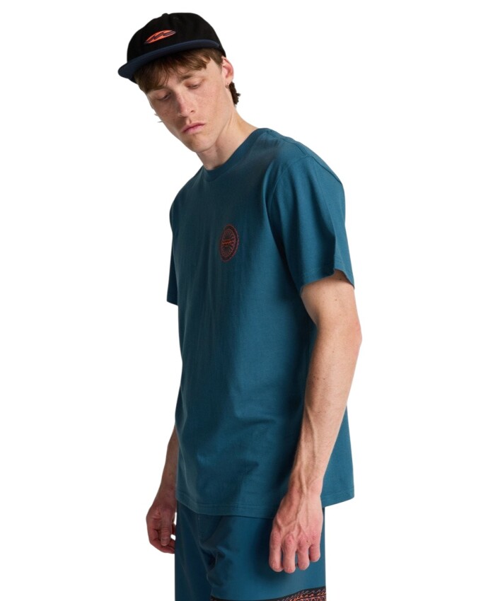 Billabong RE Issue SS Mavi Erkek Tshirt - 3