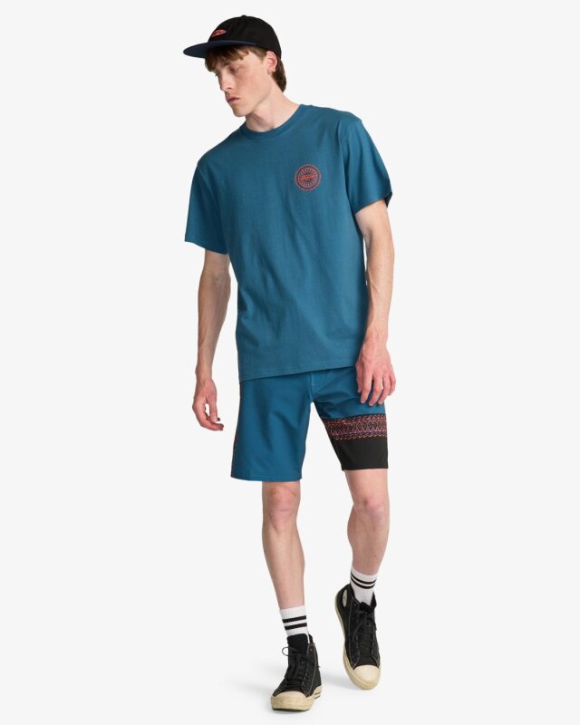 Billabong RE Issue SS Mavi Erkek Tshirt - 4