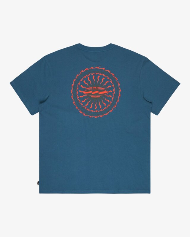Billabong RE Issue SS Mavi Erkek Tshirt - 7