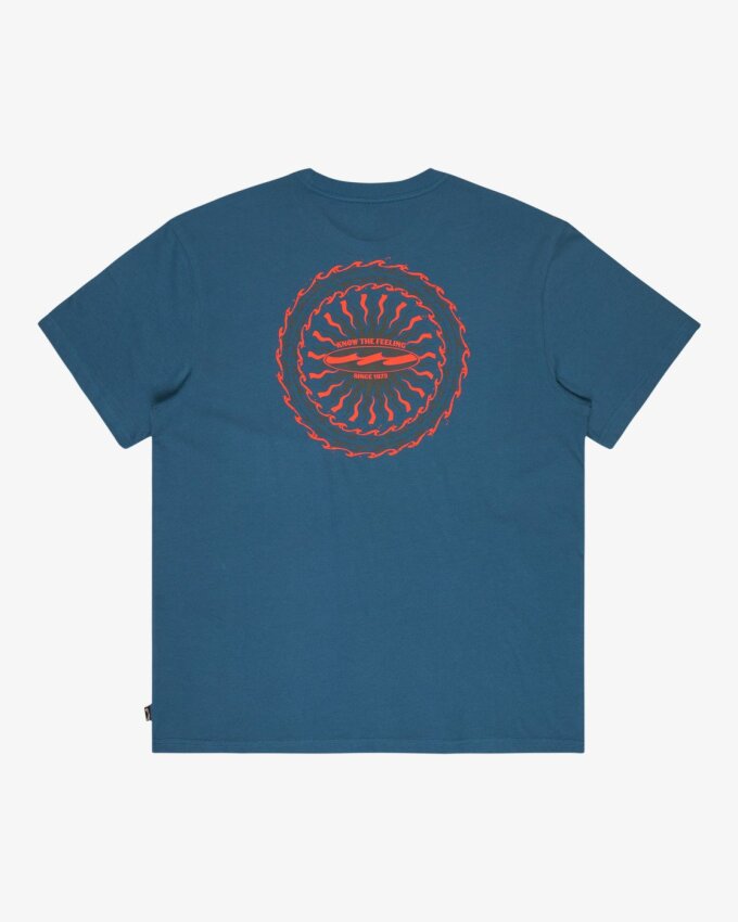 Billabong RE Issue SS Mavi Erkek Tshirt - 7