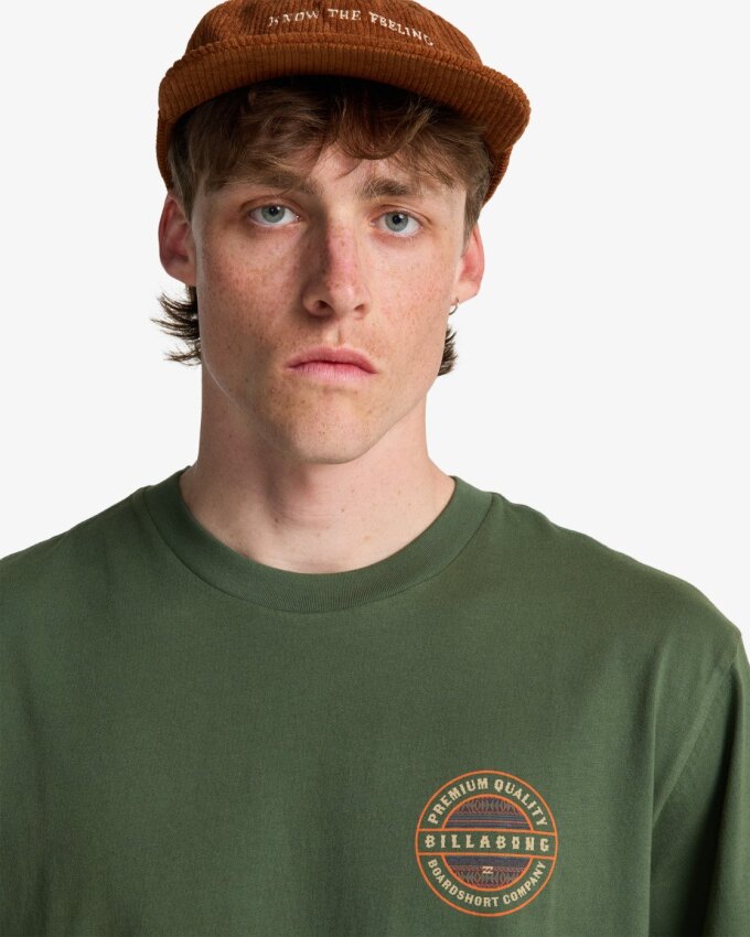 Billabong Rotor SS Haki Erkek Tshirt - 5
