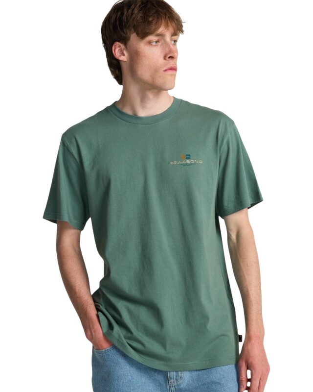 Billabong Secret Spot SS Yeşil Erkek Tshirt - Billabong