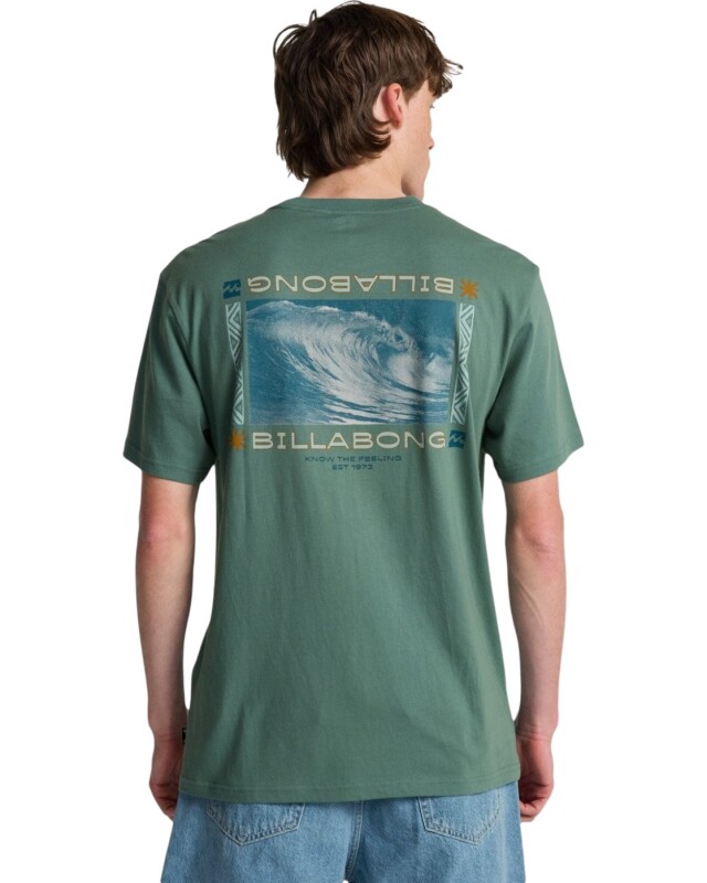 Billabong Secret Spot SS Yeşil Erkek Tshirt - Billabong (1)