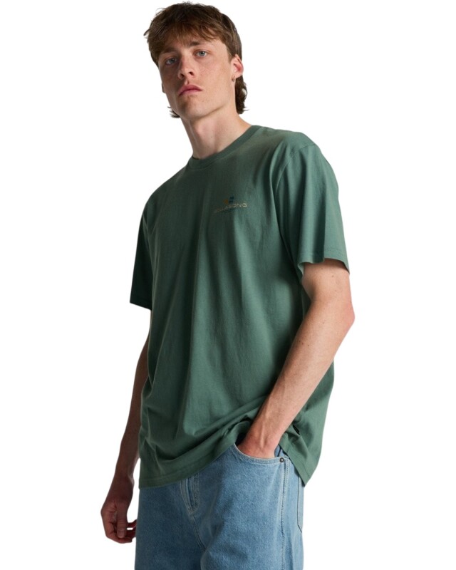Billabong Secret Spot SS Yeşil Erkek Tshirt - 3