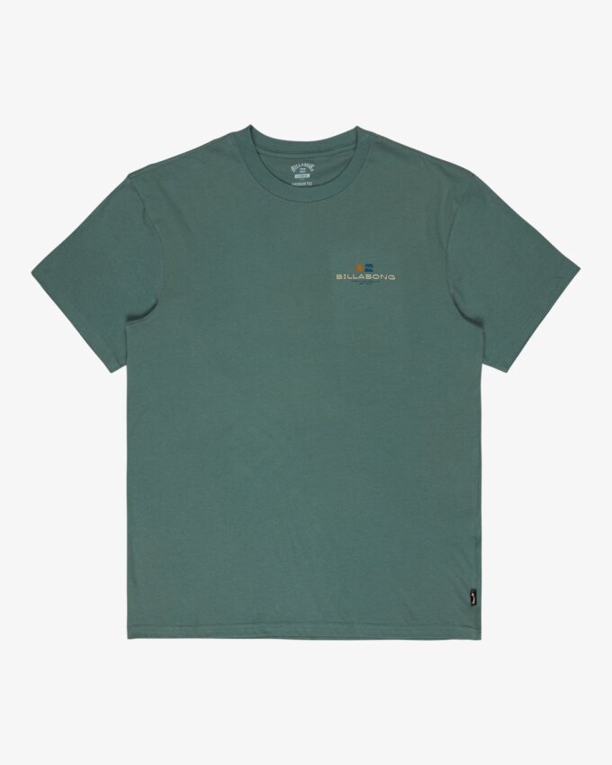 Billabong Secret Spot SS Yeşil Erkek Tshirt - 6