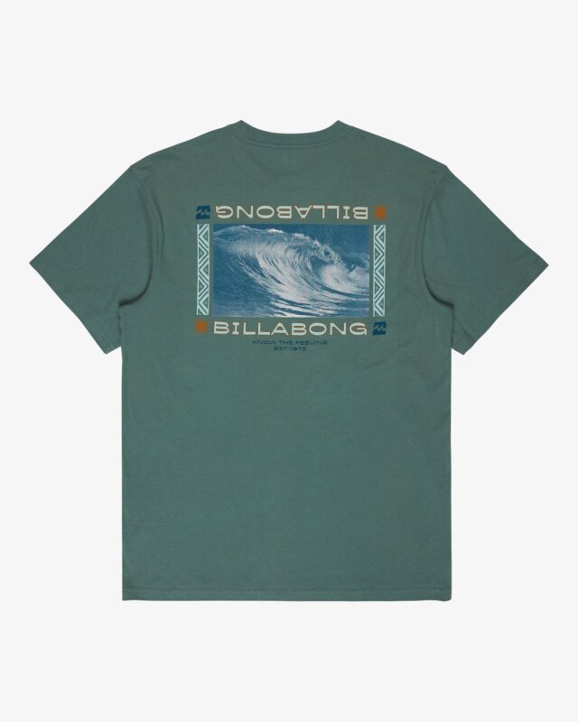 Billabong Secret Spot SS Yeşil Erkek Tshirt - 7