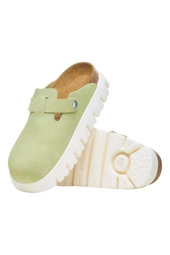 Birkenstock Boston Chunky VL Yeşil Kadın Terlik - 3