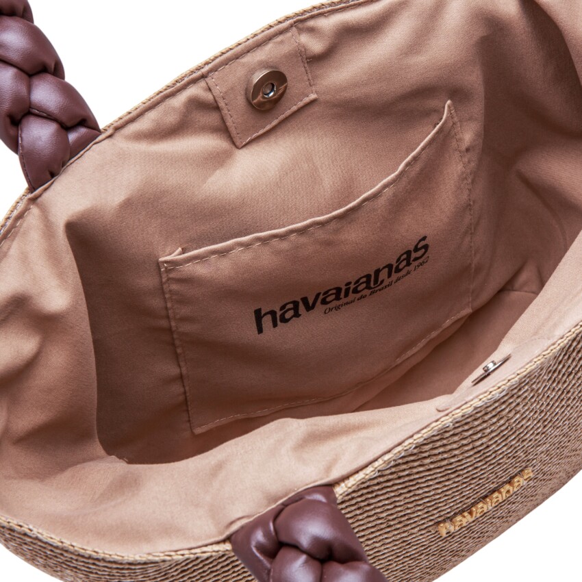 Havaianas Boho Kahverengi Kadın Omuz Çantası - 3