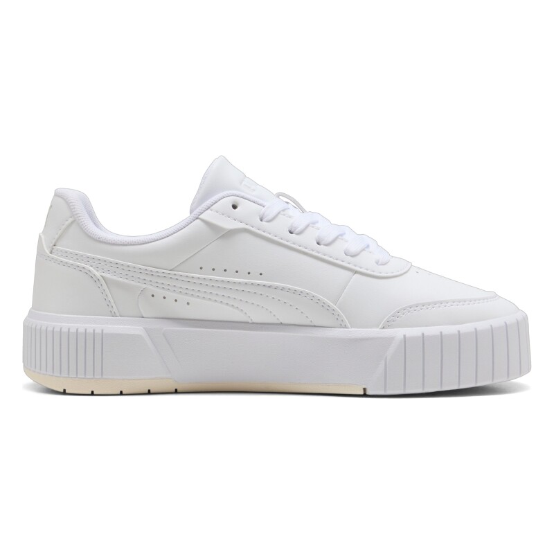 Puma Carina Mia Topcat Beyaz Kadın Sneaker Ayakkabı - Puma
