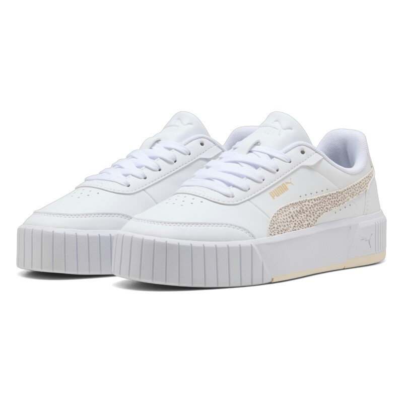 Puma Carina Mia Topcat Beyaz Kadın Sneaker Ayakkabı - Puma (1)