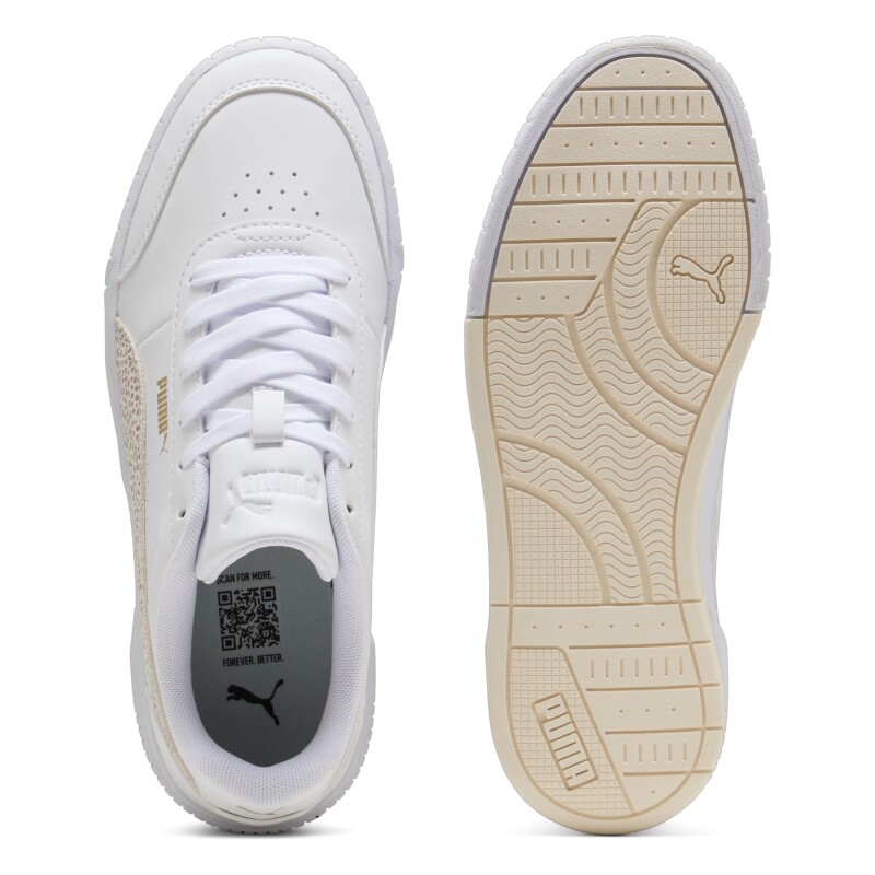Puma Carina Mia Topcat Beyaz Kadın Sneaker Ayakkabı - 4