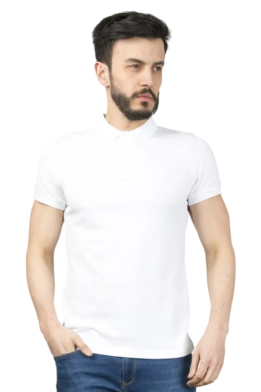 Cazador 4613 Pike Beyaz Erkek Tshirt 