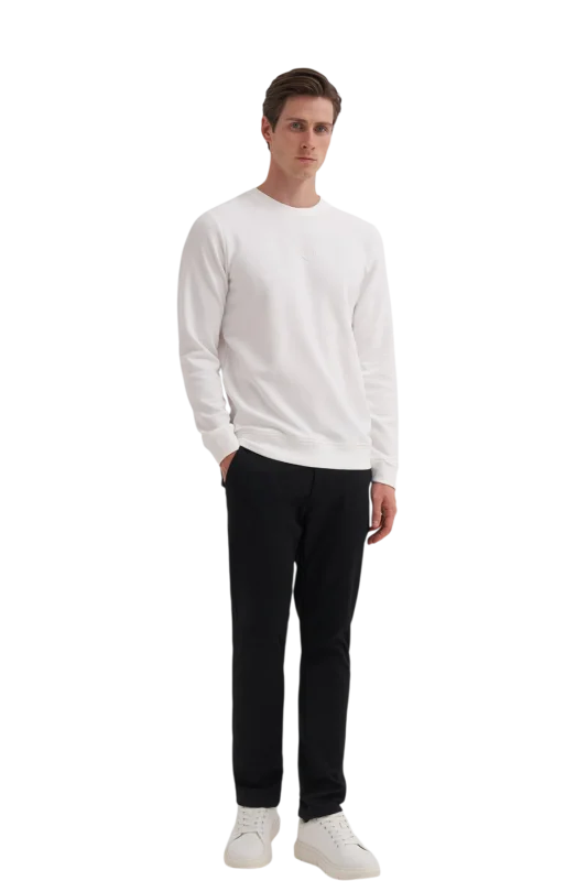 Cazador CAZ Bisiklet Yaka Bej Erkek Sweatshirt - 3