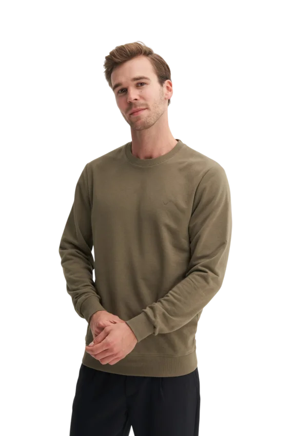 Cazador CAZ Bisiklet Yaka Haki Erkek Sweatshirt - 1