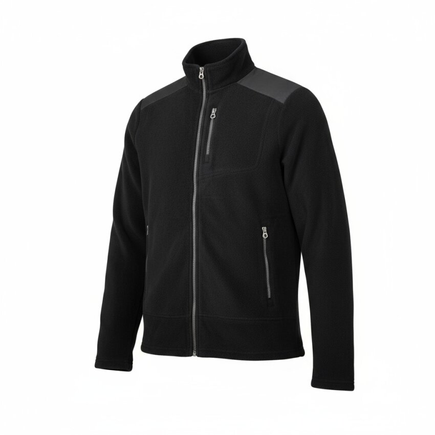 Cazador CAZ Dik Yaka Siyah Erkek Sweatshirt - 6