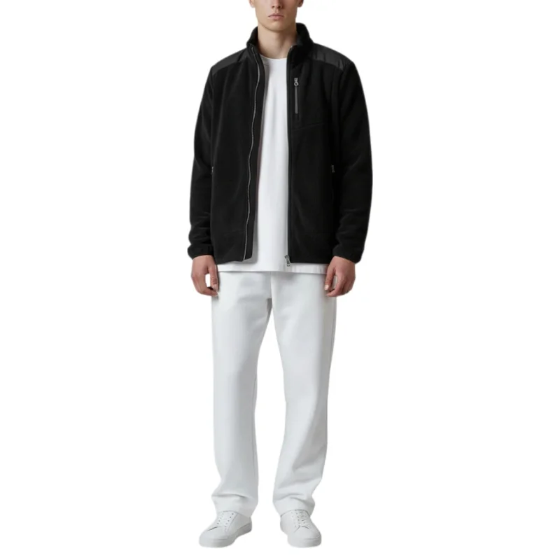 Cazador CAZ Dik Yaka Siyah Erkek Sweatshirt - 5