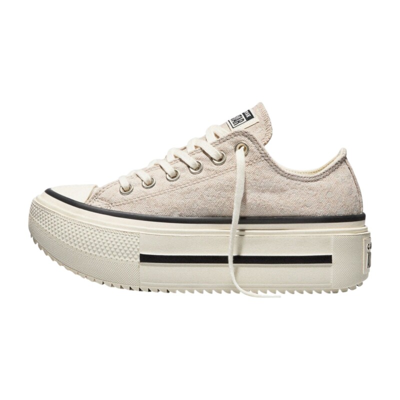 Converse Chuck Taylor All star Lift Double Stack Platform Deer Bej Kadın Sneaker Ayakkabı - Converse (1)