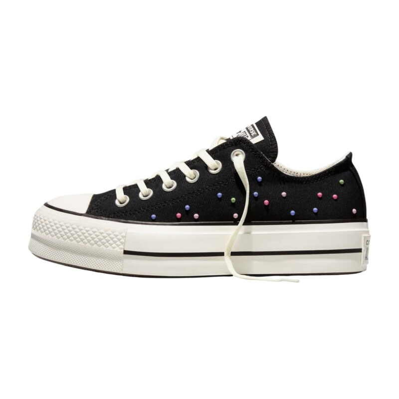 Converse Chuck Taylor All Star Lift Platform Mini Studs Siyah Kadın Sneaker Ayakkabı - Converse (1)
