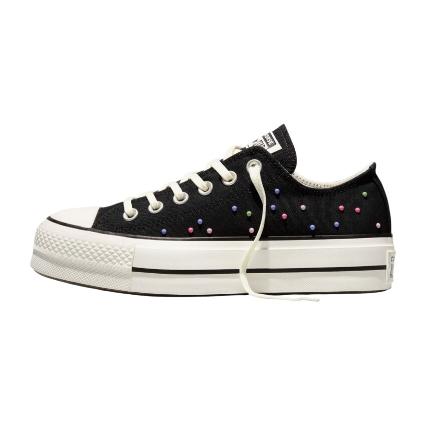 Converse Chuck Taylor All Star Lift Platform Mini Studs Siyah Kadın Sneaker Ayakkabı - 2