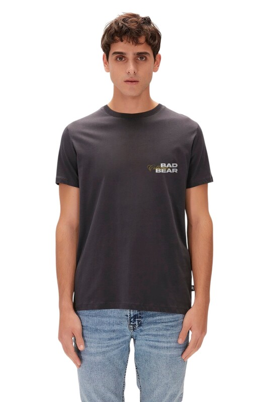 Bad Bear Collective Antrasit Erkek Tshirt - Bad Bear