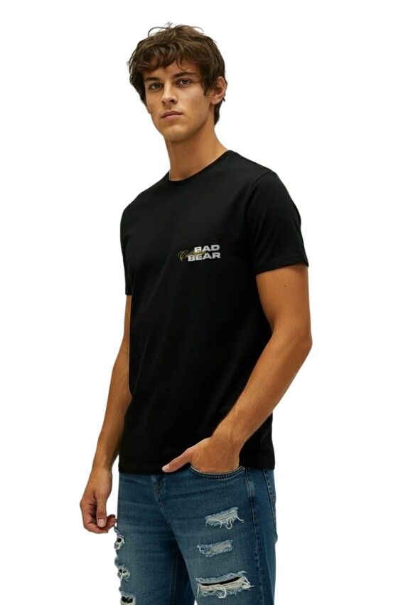 Bad Bear Collective Siyah Erkek Tshirt - 2