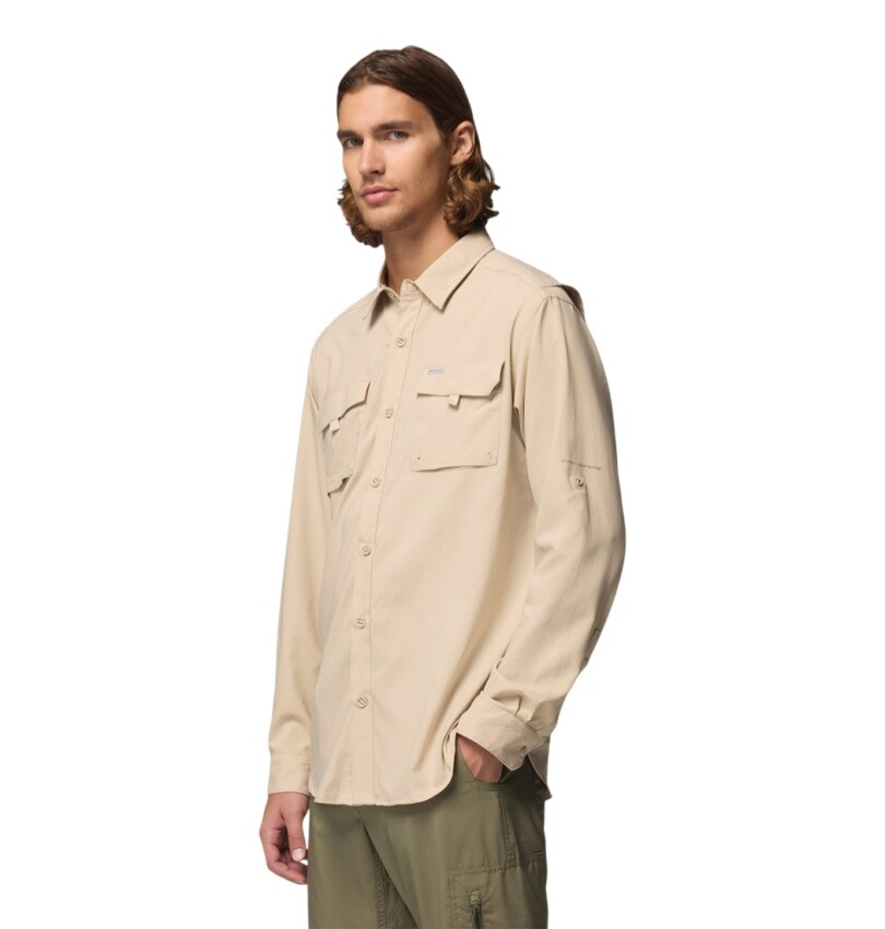 Columbia AM3465 Silver Ridge Utility II LS Bej Erkek Gömlek - 4