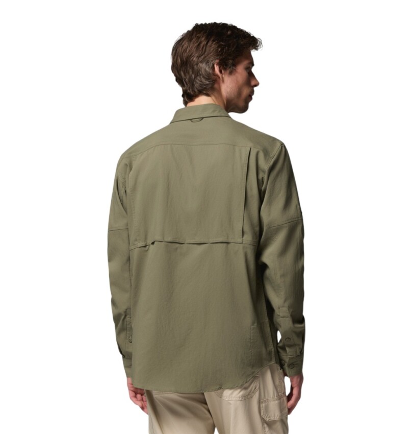 Columbia AM3465 Silver Ridge Utility II LS Yeşil Erkek Gömlek - 4