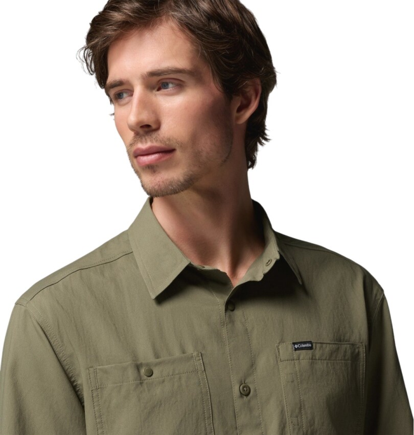 Columbia AM3465 Silver Ridge Utility II LS Yeşil Erkek Gömlek - 5
