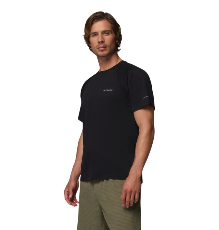 Columbia AO0944 Alpine Chill Pro SS Crew Siyah Erkek Tshirt - Columbia (1)