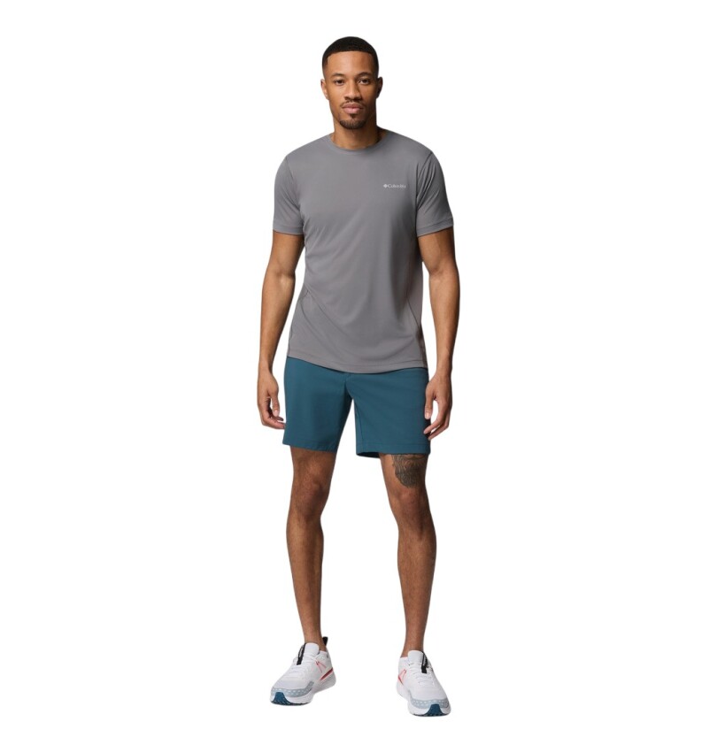Columbia AO2717 Zero Rules Light SS Crew Antrasit Erkek Tshirt - 5