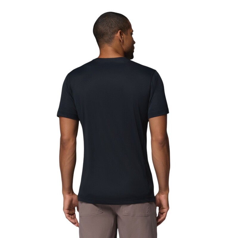 Columbia AO2717 Zero Rules Light SS Crew Siyah Erkek Tshirt - 3