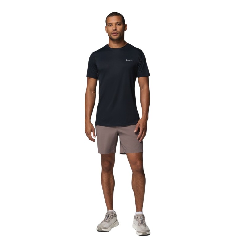 Columbia AO2717 Zero Rules Light SS Crew Siyah Erkek Tshirt - 5